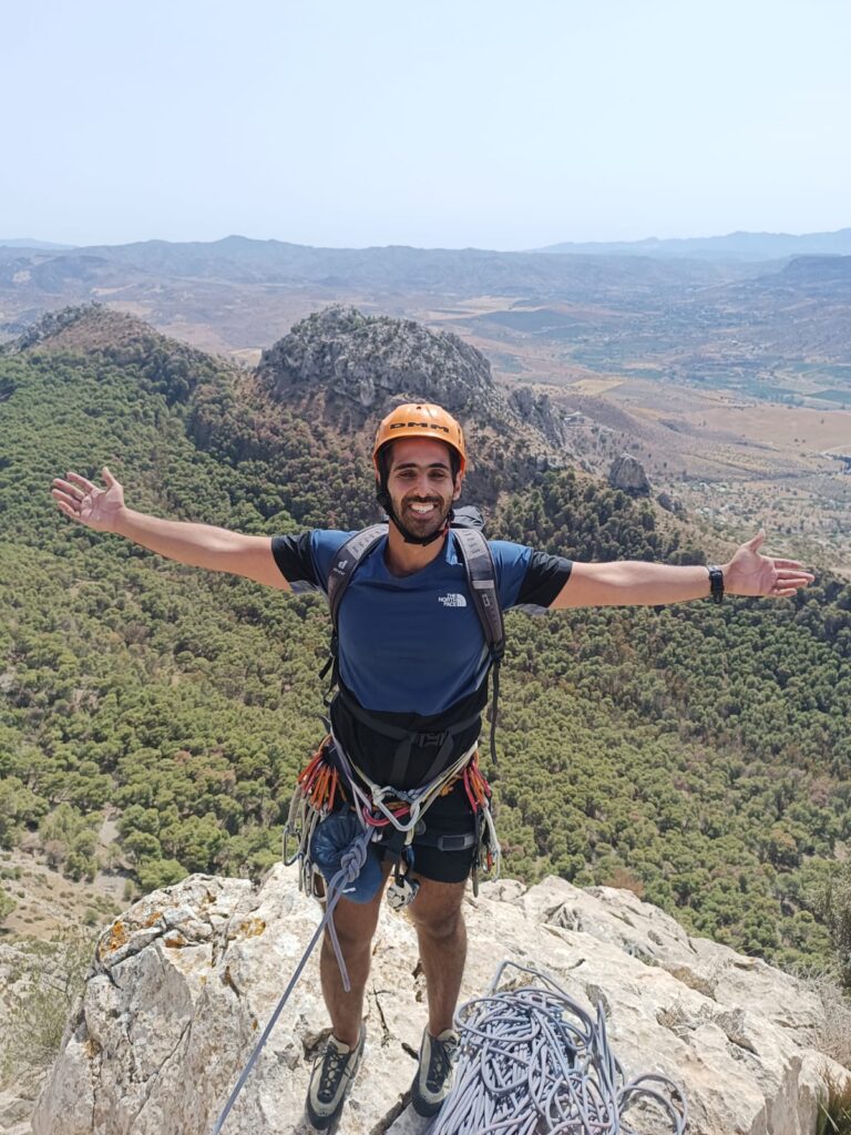 Climbing in Spain